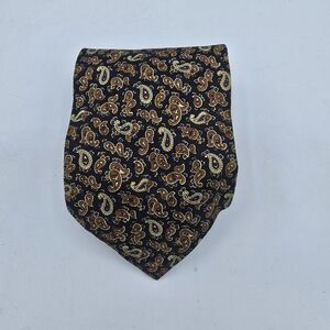 Mens Necktie Jos. A. Banks Silk, Suit, Formal, Size 59.5 x 4 Inches Tan vintage